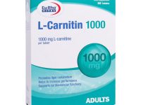 قرص ال کارنتین 1000 میلی گرم یورویتال با تبدیل چربی ها به انرژی در روند چربی سوزی ، کاهش وزن، بهبود عملکرد ورزشی، حفظ سلامت قلب و عروق، بهبود عملکرد مغزی، و جبران کمبود کارنیتین در بدن موثر است.