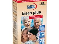 آیزن پلاس یورو ویتال ۶۰ عددی EuRho Vital Eisen Plus 60 Tabs