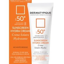 ضد آفتاب بی رنگ پوست خشک SPF50 هیدرا کرم درماتیپیک 50 میلی لیتر Dermatypique SPF50 Hydra Cream Sunscreen 50 Ml
