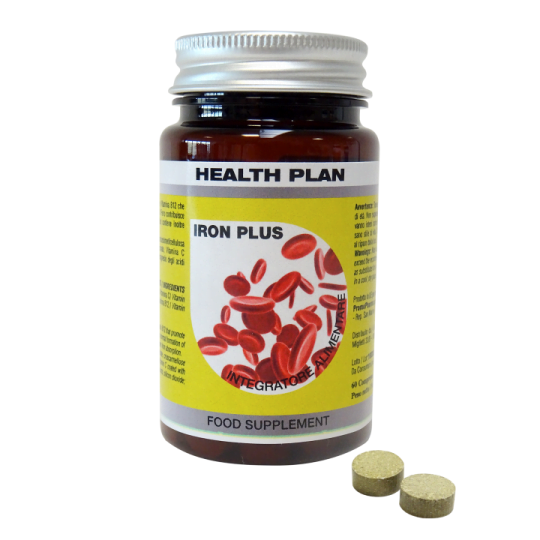 آیرون پلاس هلث پلن پرو فارما 60 عددی PromoPharma Health Plan Iron Plus 60 Tablets