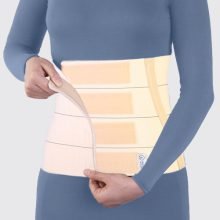 شکم بند پل دار کرم (با قابلیت تنظیم) طب و صنعت Teb & Sanat Adjustable Elastic Abdominal Binder